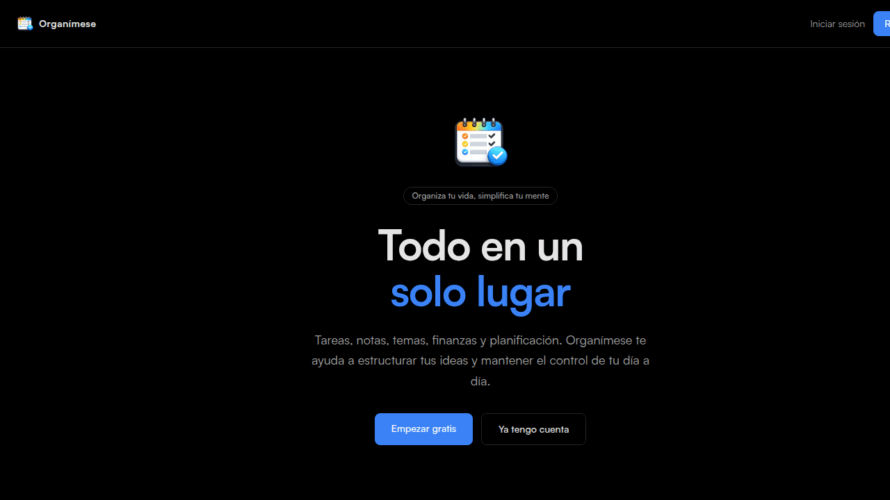 Organímese
