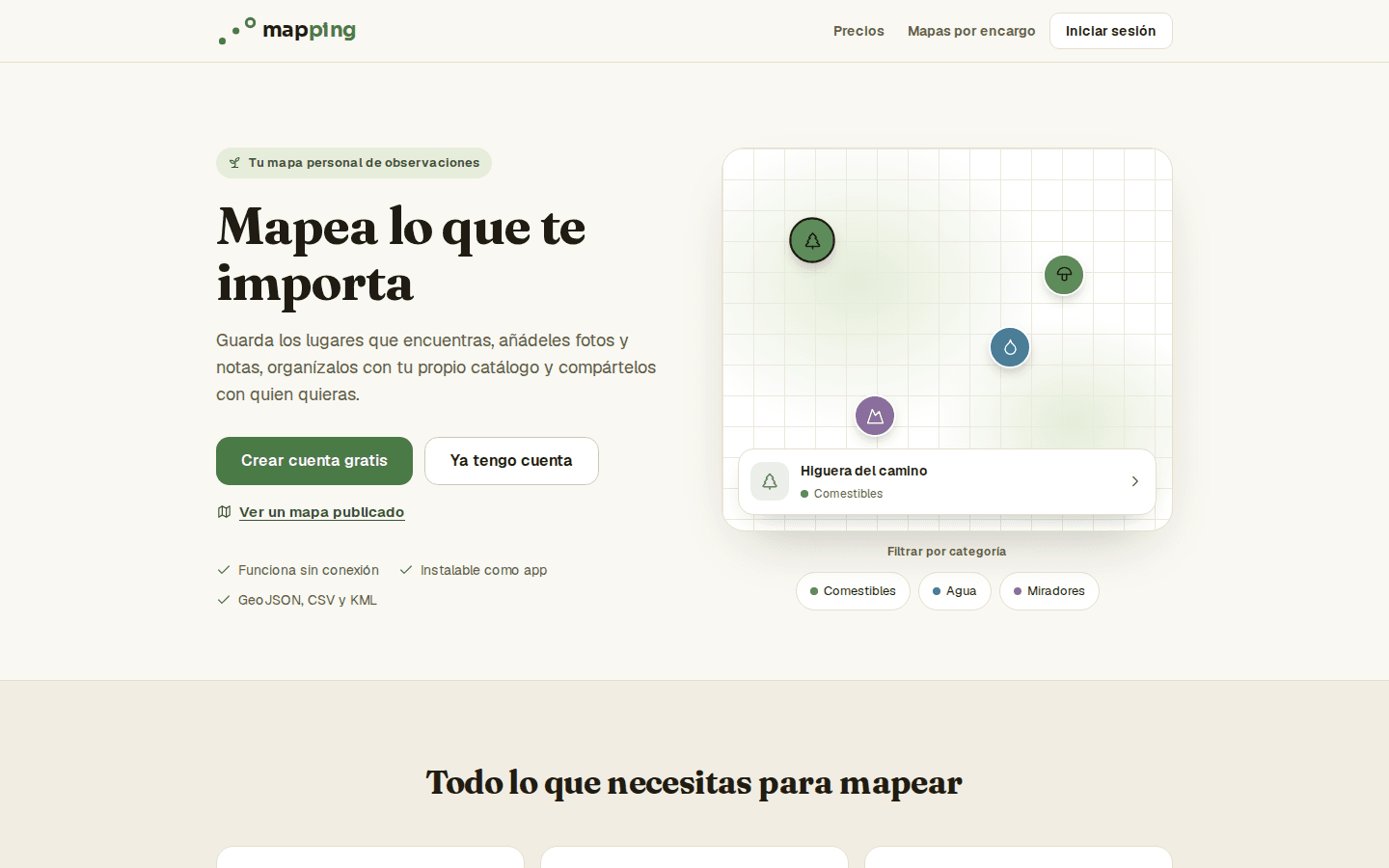 Captura de Mapping